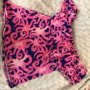 Lilly Pulitzer off the shoulder top size xl